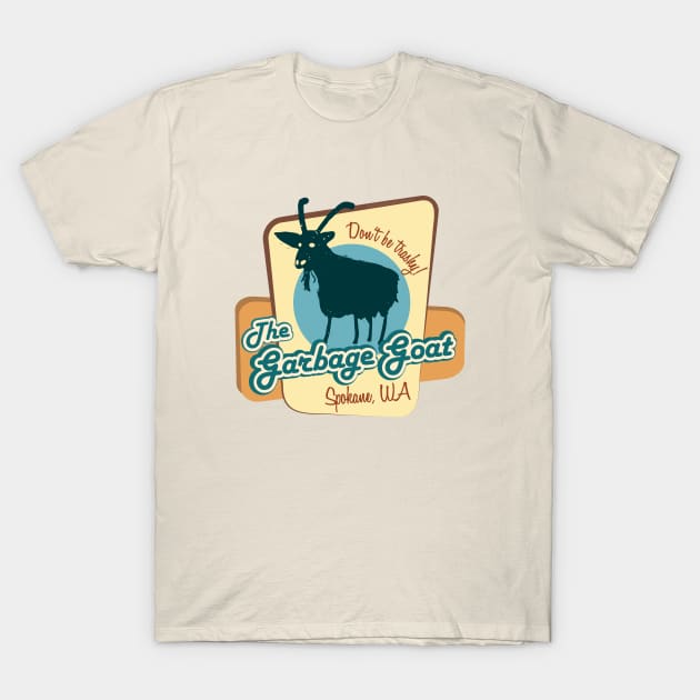 Garbage Goat Spokane Riverfront Park T-Shirt by sentinelsupplyco